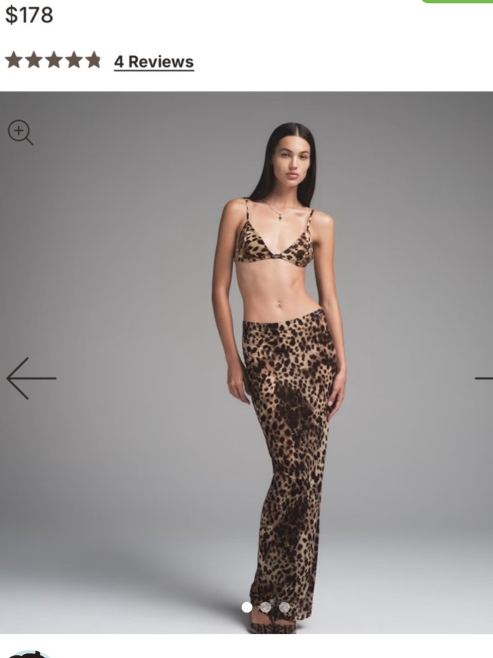 Dolce & Gabbana Brown and Black Leopard Print Skirt & Bralette Set